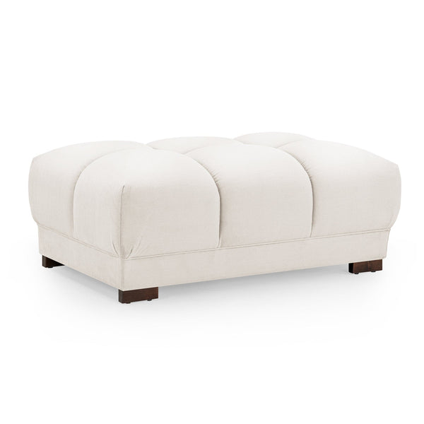 Azzuro Sofa Cream Footstool (7022812463168)