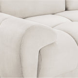 Azzuro Sofa Cream 3 Seater (7021954859072)