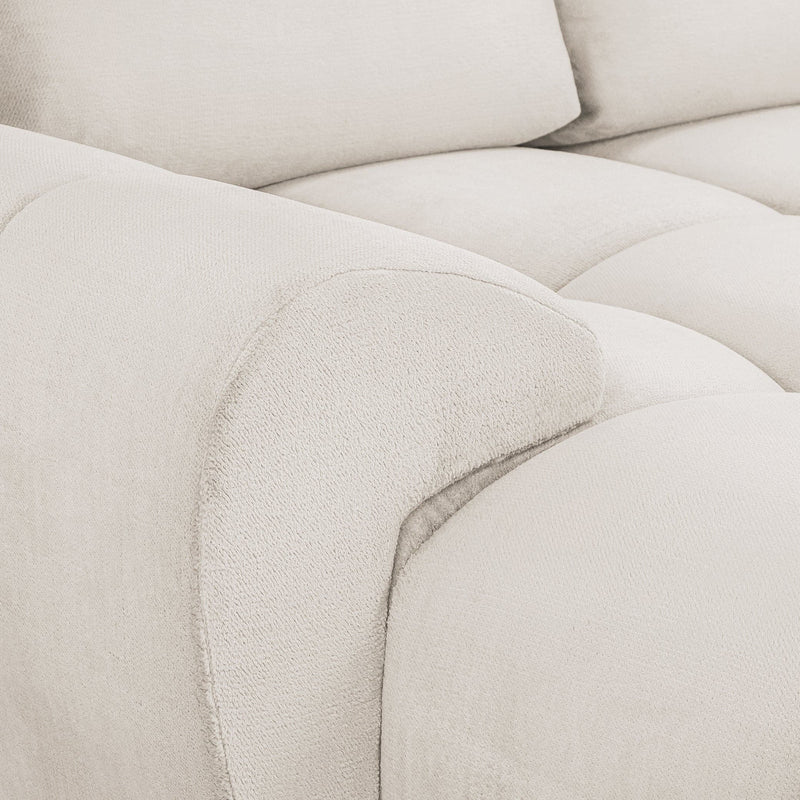 Azzuro Sofa Cream U Shape Corner (7021959446592)