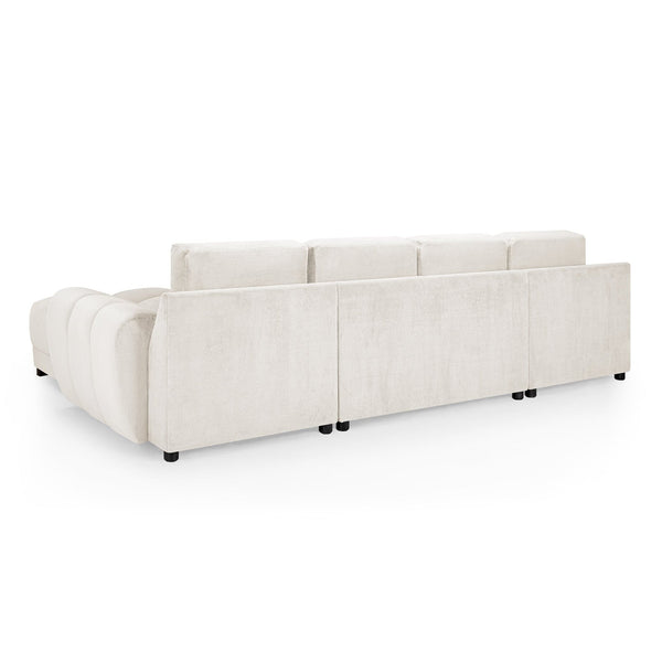 Azzuro Sofa Cream U Shape Corner (7021959446592)