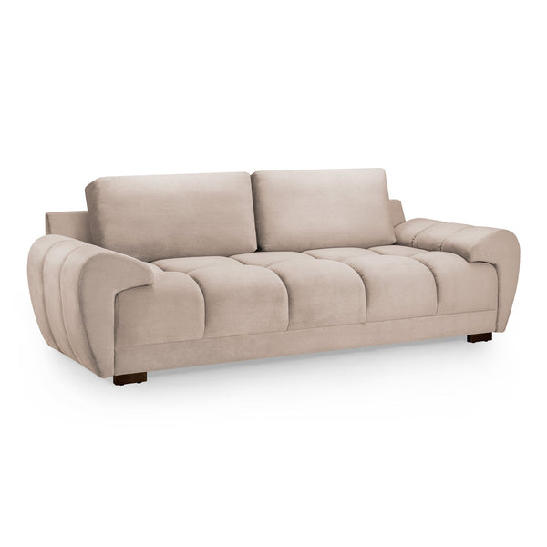 Azzuro Sofa Mocha 3 Seater (7021957251136)