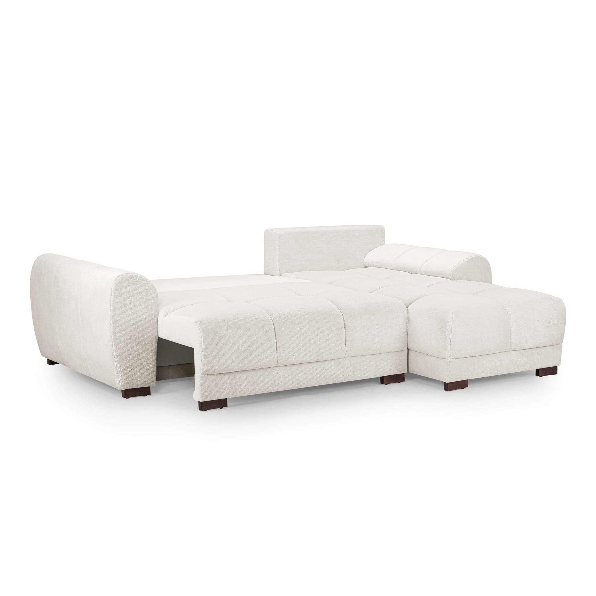 Azzuro Sofabed Cream Universal Corner (7021961281600)