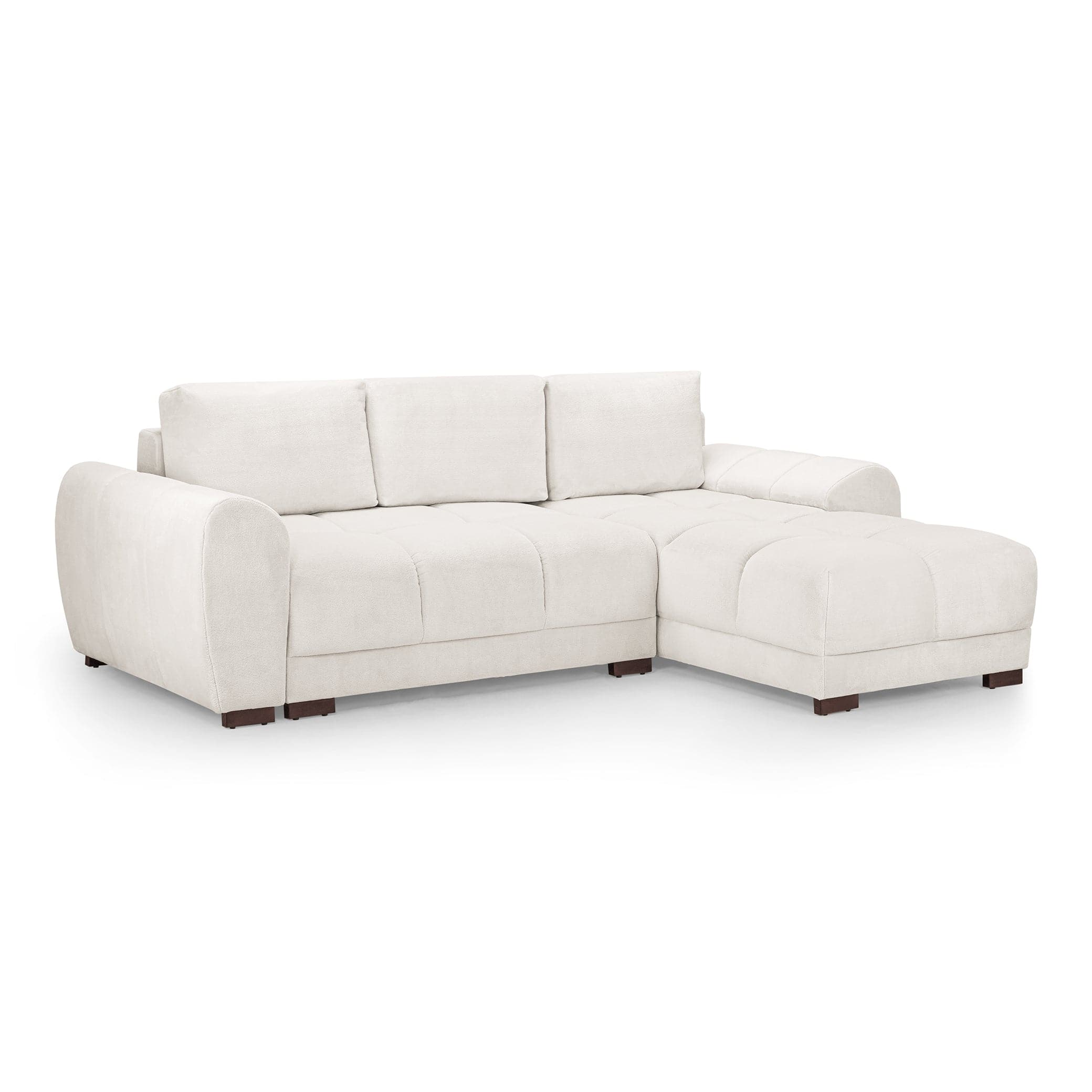 Azzuro Sofabed Cream Universal Corner (7021961281600)