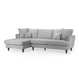 Bari Sofa Grey Left Hand Facing Corner (7022198030400)