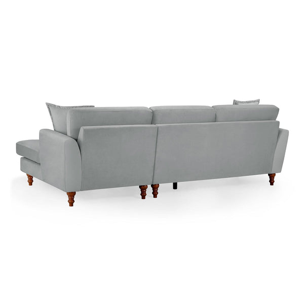 Bari Sofa Grey Right Hand Facing Corner (7022201405504)