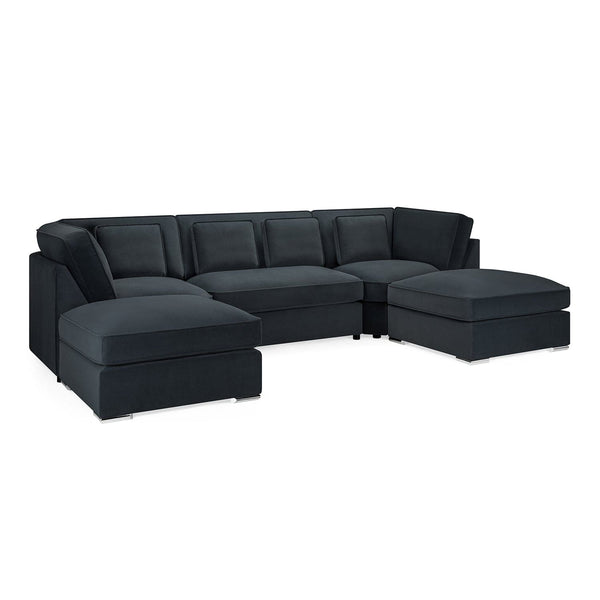 Belgravia Sofa Slate U Shape Corner (7022232141888)