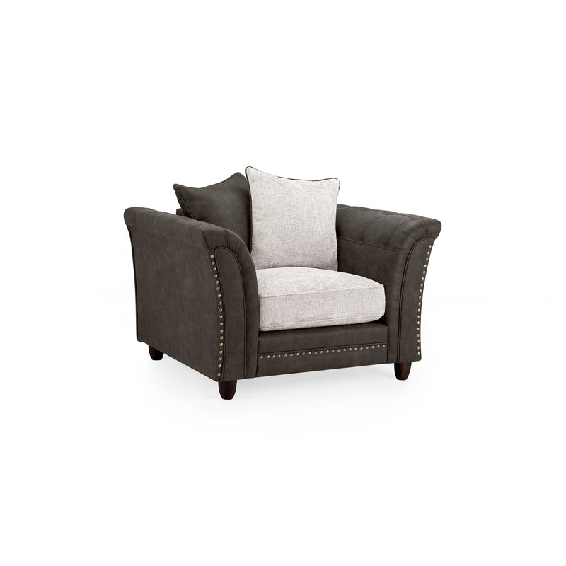 Bella Sofa Grey Armchair (7022302953536)