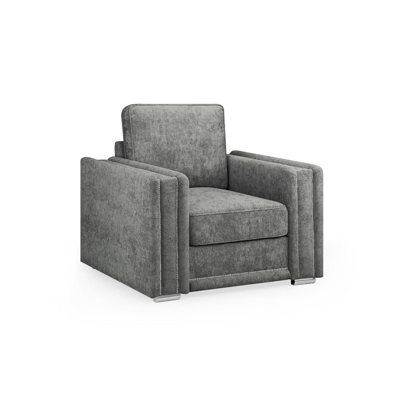 Bentley Fullback Sofa Charcoal Armchair (7022350336064)