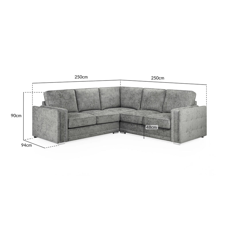 Bentley Fullback Sofa Charcoal Large Corner (7022344208448)