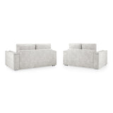 Bentley Fullback Sofa Silver 3+2 Set (7022323925056)