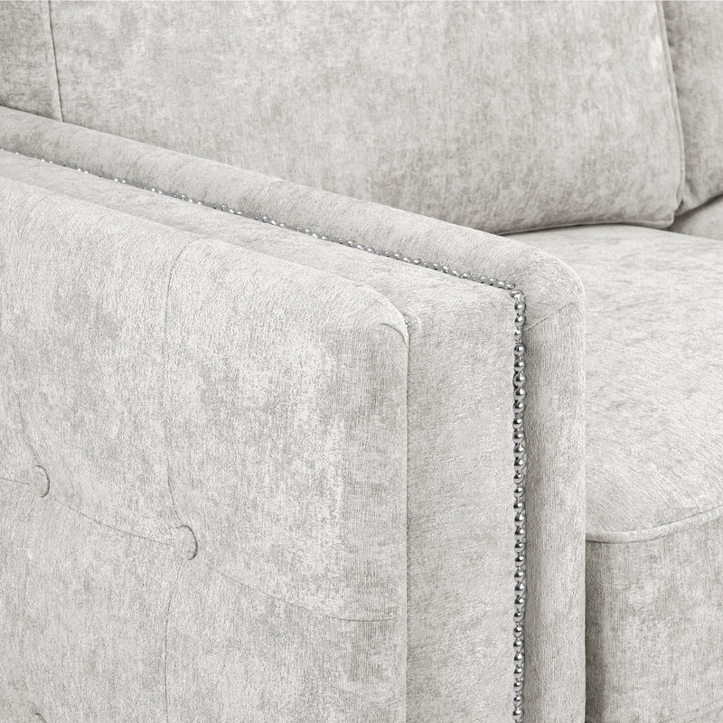 Bentley Fullback Sofa Silver Large Corner (7022315733056)