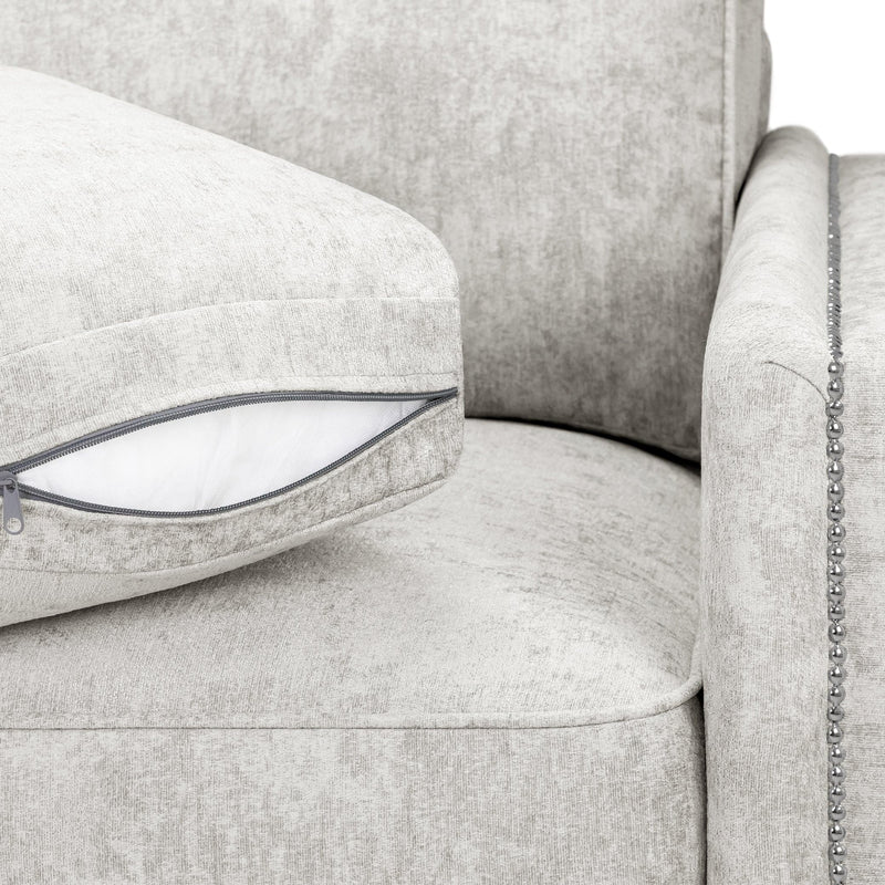 Bentley Fullback Sofa Silver Large Corner (7022315733056)