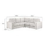 Bentley Fullback Sofa Silver Large Corner (7022315733056)