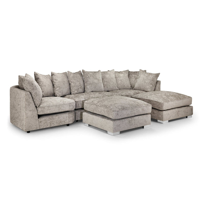 Bishop Scatterback Sofa Truffle U Shape Corner (7022877835328)