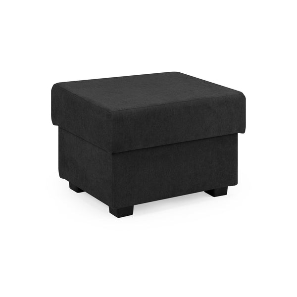 Verona Fullback Sofa Black Footstool (7026796036160)