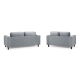 Box Sofa Grey 3+2 Set (7023071592512)