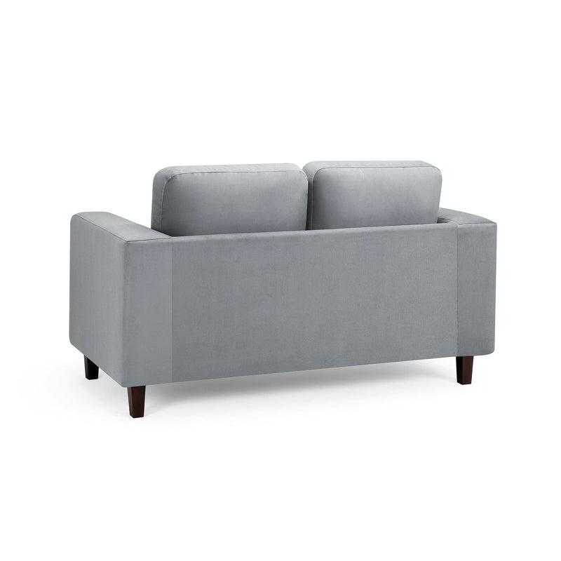 Box Sofa Grey 2 Seater (7023069790272)