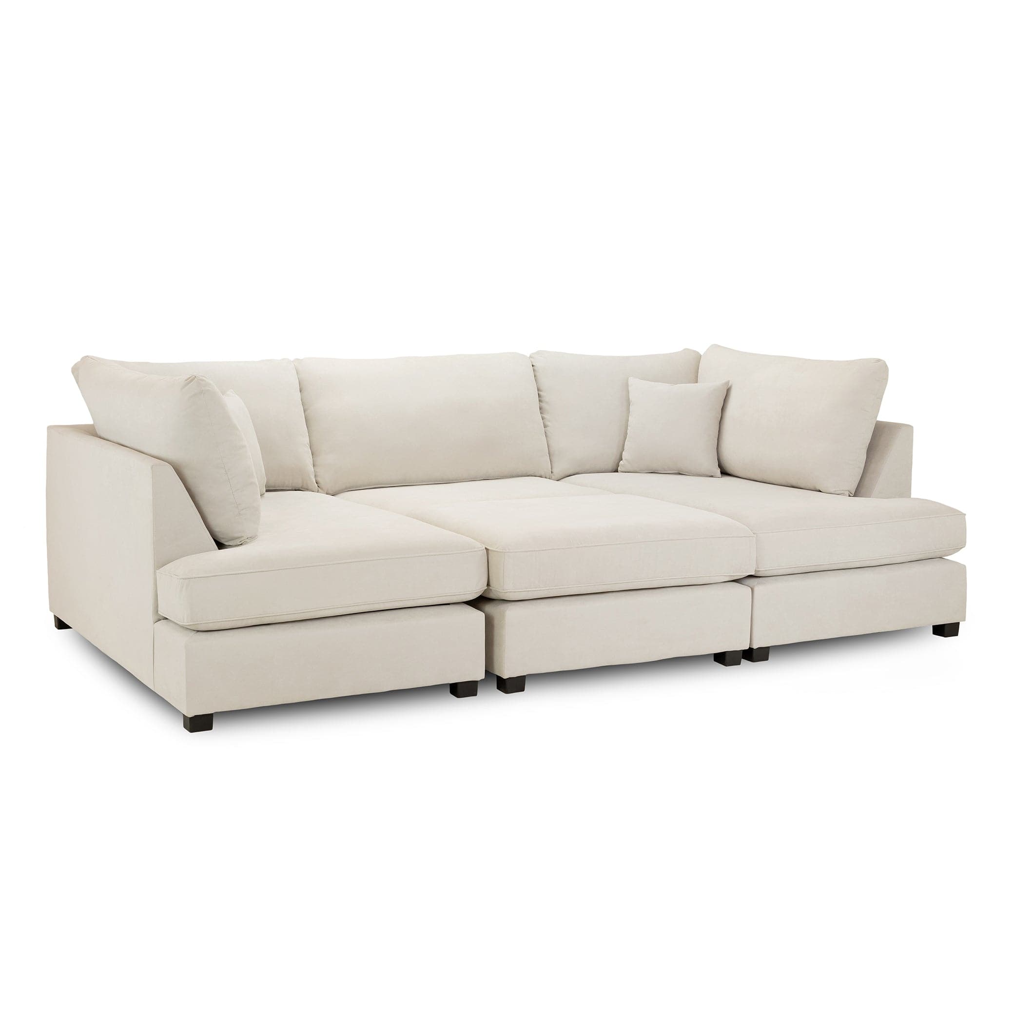 Carnaby Sofa Beige U Shape Corner (7022918860864)