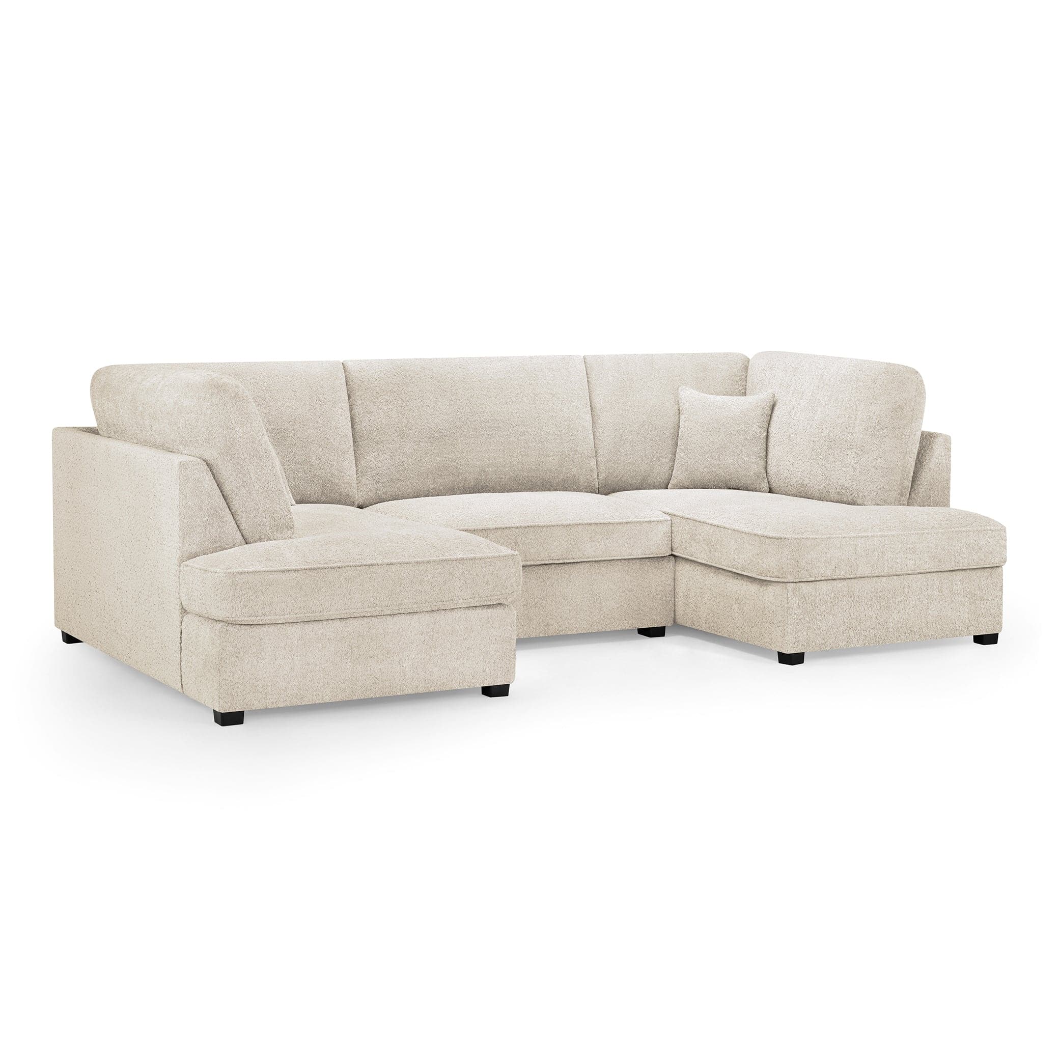 Carnaby Sofa Boucle Beige U Shape Corner (7022932656192)