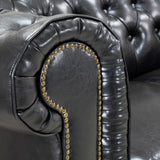 Chesterfield Sofa Black 3+2 Set (7023096299584)