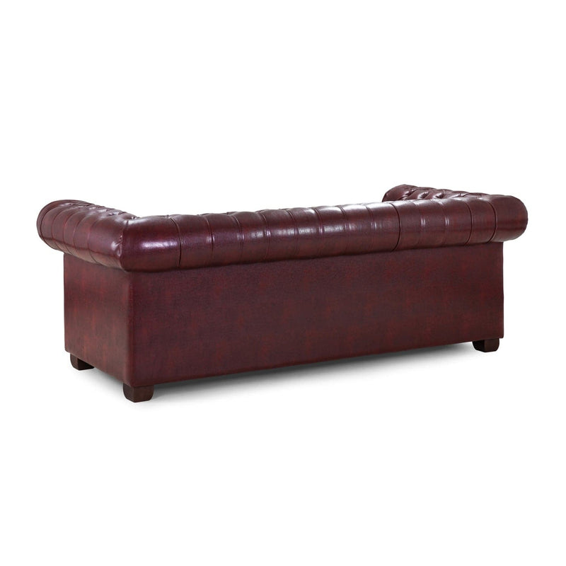 Chesterfield Sofa Oxblood Red 3 Seater (7023091286080)