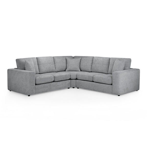 Chestnut Sofa Grey Large Corner (7023004549184)