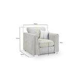 Cony Sofa Grey Armchair (7022896316480)