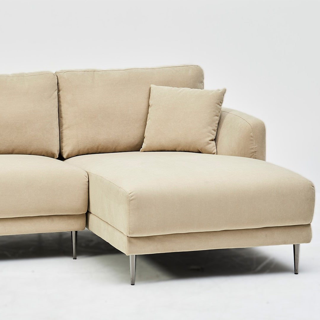 Lily Corner Sofa in Nordica Wickes (6847297093696)