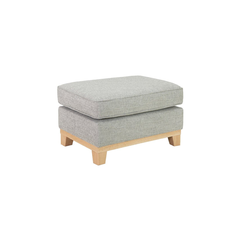 Delta Sofa Grey Footstool (7023114977344)