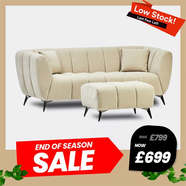 Ella 3 Seater & FREE Ottoman in Nordica Wickes (6846068719680)