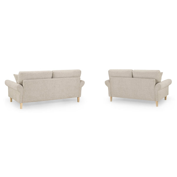 Florence Sofa Beige 3+2 Set (7023468281920)