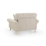 Florence Sofa Beige Armchair (7023469428800)