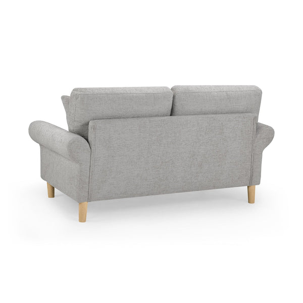 Florence Sofa Silver 2 Seater (7023478177856)