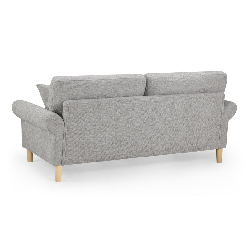 Florence Sofa Silver 3 Seater (7023471525952)