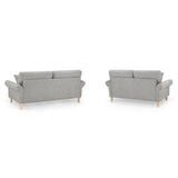 Florence Sofa Silver 3+2 Set (7023470968896)