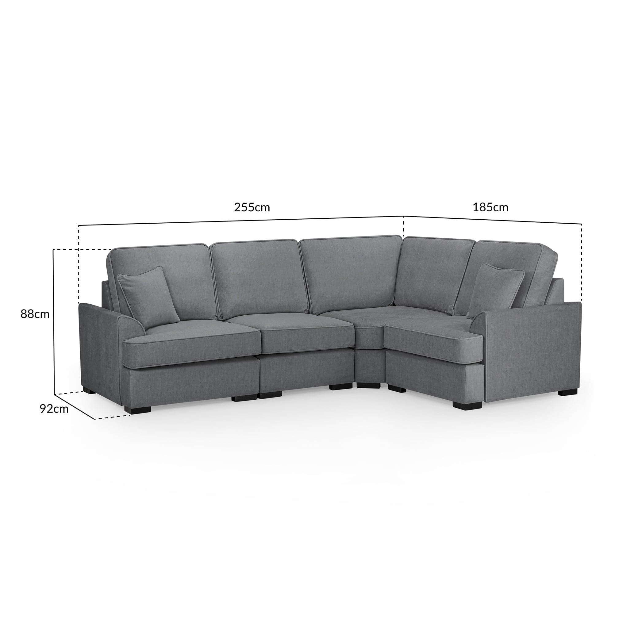 Funk Sofa Grey Universal Corner (7023518285888)