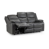 Harald Electric Recliner Sofa Grey 3 Seater (7023523332160)