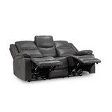 Harald Electric Recliner Sofa Grey 3 Seater (7023523332160)