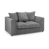 Harley Jumbo Sofa Grey 2 Seater (7023667413056)