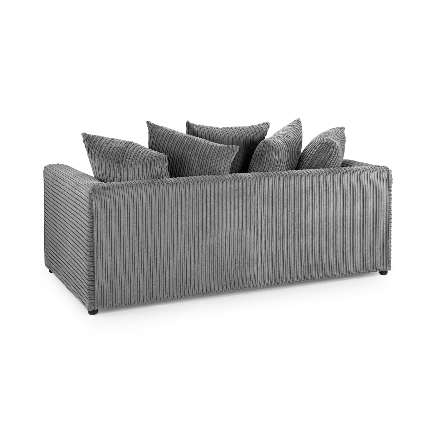 Harley Jumbo Sofa Grey 3 Seater (7023663382592)