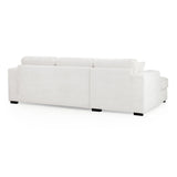 Harmony Sofa Ivory Left Hand Facing Corner (7023684452416)