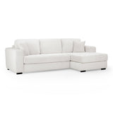 Harmony Sofa Ivory Right Hand Facing Corner (7023684780096)