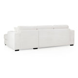 Harmony Sofa Ivory Right Hand Facing Corner (7023684780096)