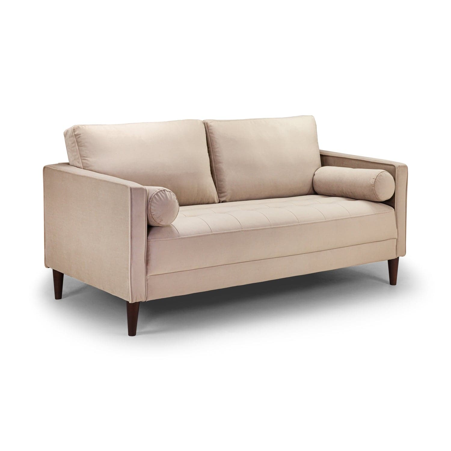 Harper Sofa Plush Beige 3 Seater (7023610855488)