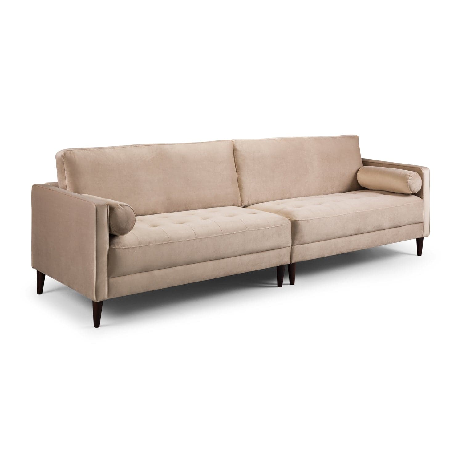 Harper Sofa Plush Beige 4 Seater (7023610626112)