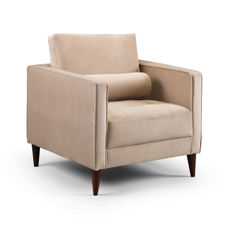 Harper Sofa Plush Beige Armchair (7023610953792)