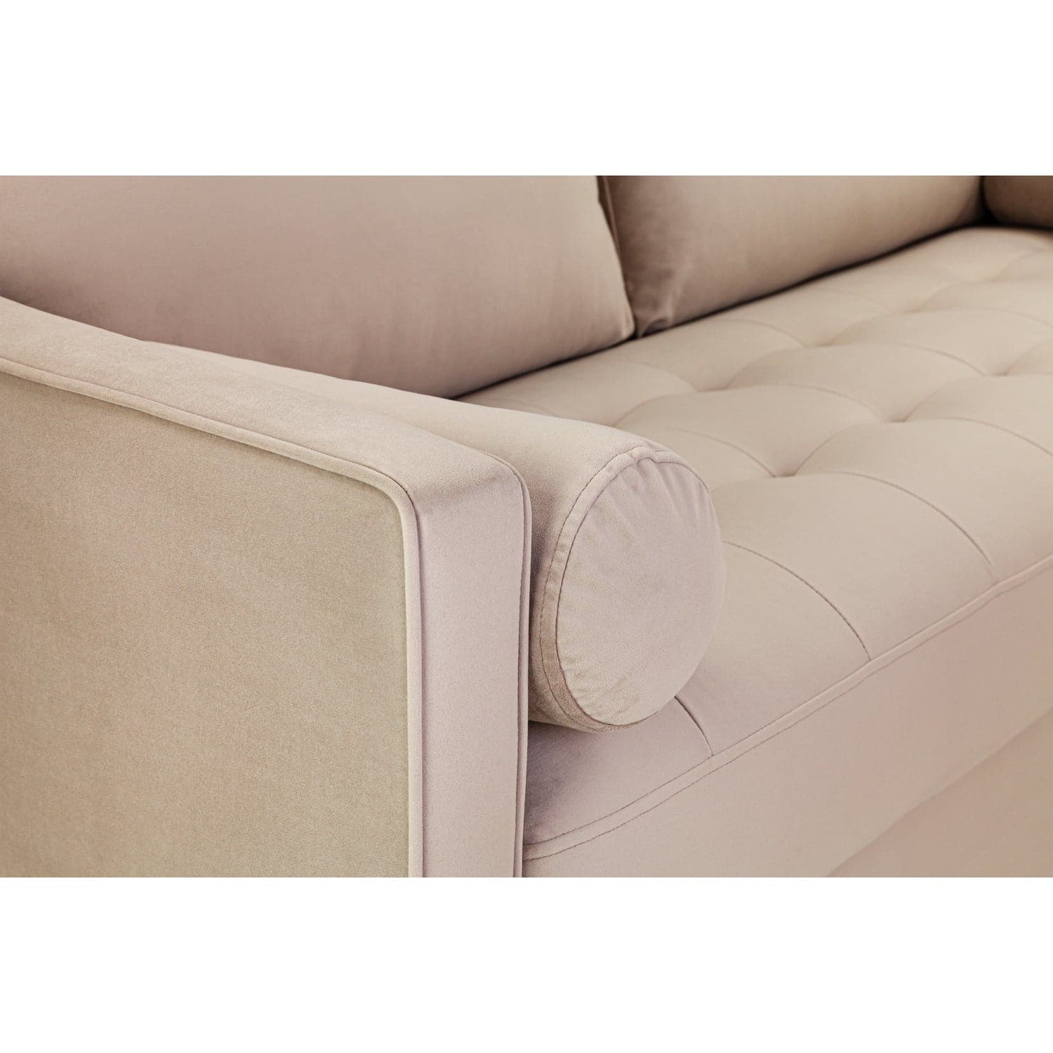 Harper Sofa Plush Beige 4 Seater (7023610626112)