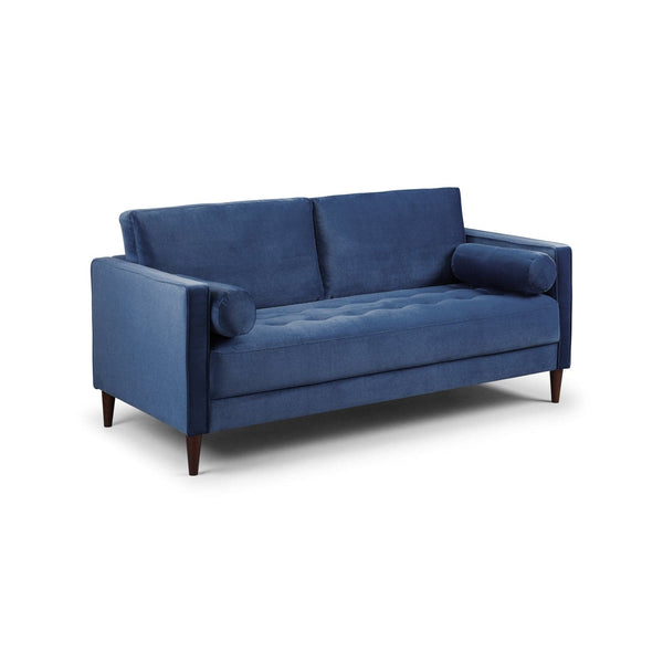 Harper Sofa Plush Blue 3 Seater (7023605973056)