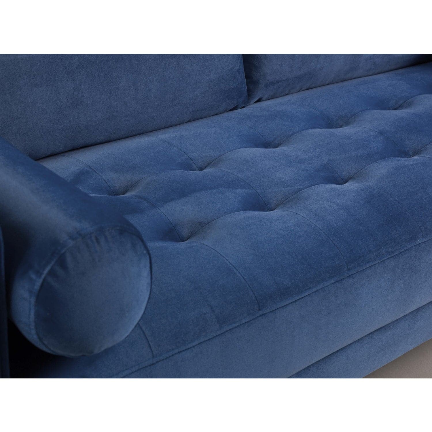 Harper Sofa Plush Blue 4 Seater (7023605481536)