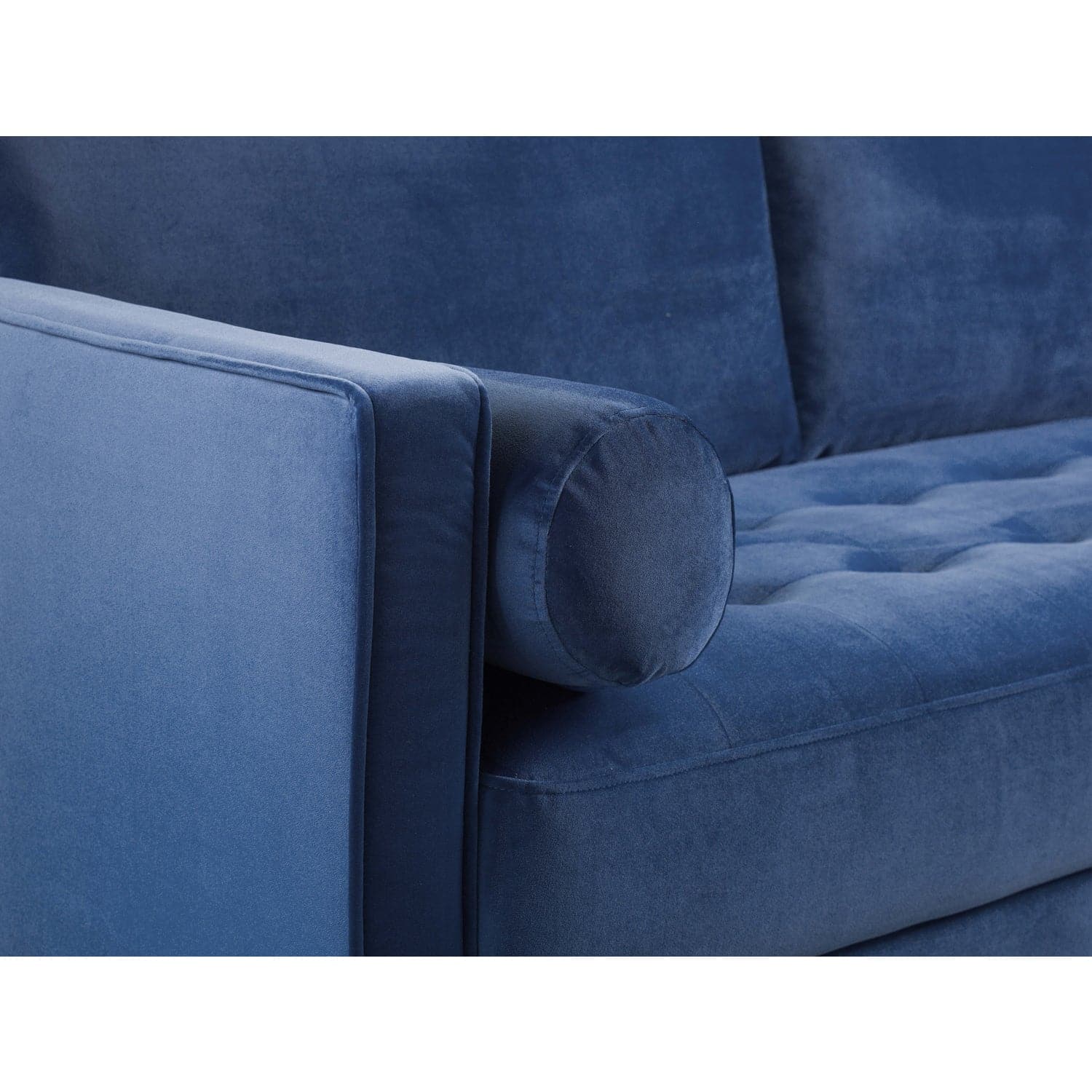 Harper Sofa Plush Blue 4 Seater (7023605481536)